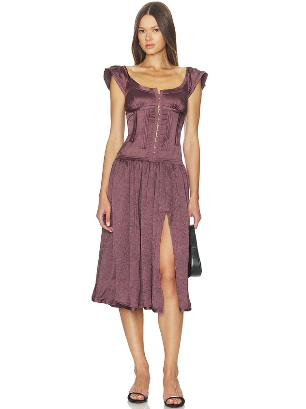 Free People X Revolve Loveday Midi Dress Sz L
